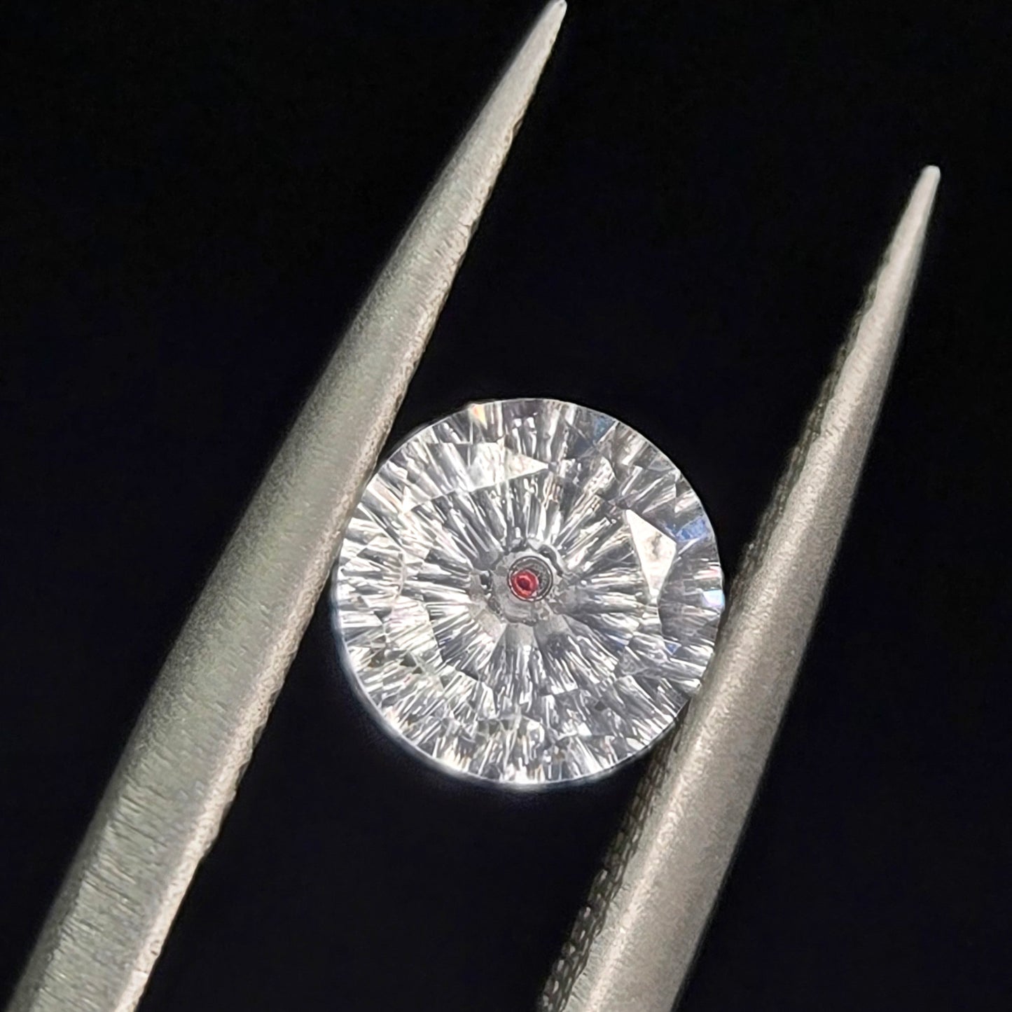 Round Brilliant Cut DNA Gemstone - Clear/White Cubic Zirconia